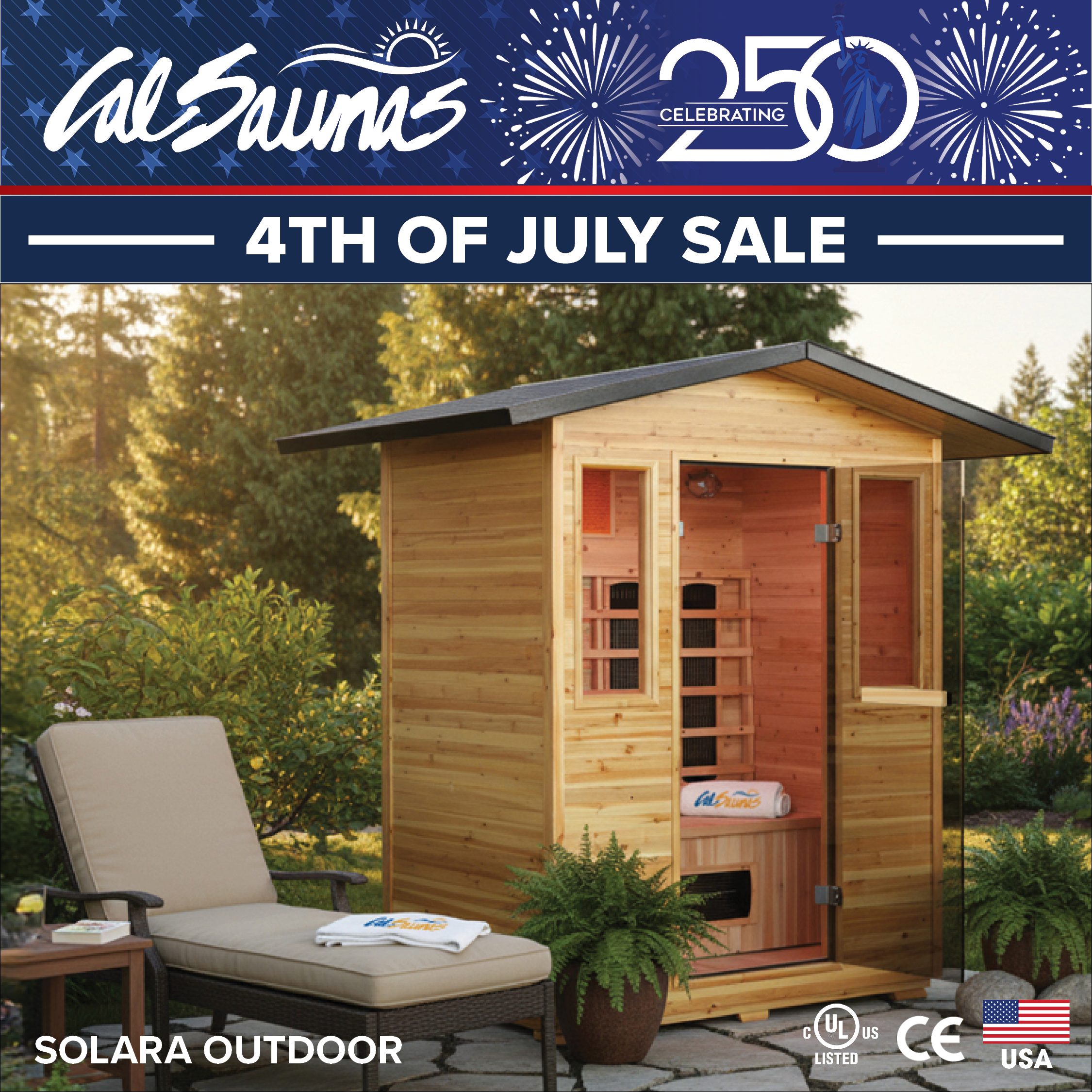 Calspas hot tub being used in a family setting - Independence