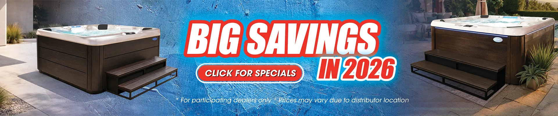 Calspas hot tub being used in a family setting - Independence